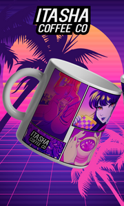 90s Retro Anime 12oz Mug — 2-Year Anniversary Edition